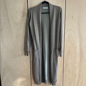 Grace Karin Long Tan Cardigan